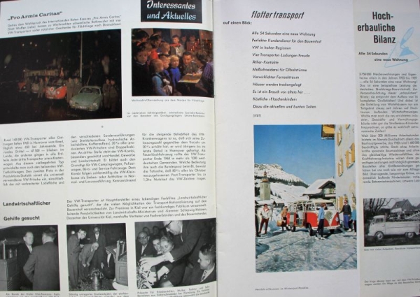 "Flotter Transport" Volkswagen Magazine 1961 (7053)